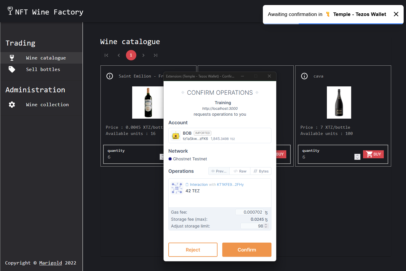 Buying bottles from the different types that are available